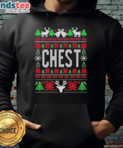 Nice Liz Langston Christmas hoodie featuring a cozy chest design, perfect for festive holiday celebrations.