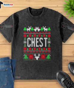 Nice Liz Langston Christmas washed t-shirt featuring festive design and comfortable fit, perfect for holiday celebrations.