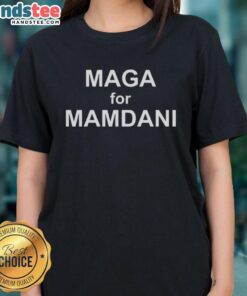 Nice MAGA for Mamdani Zohran Mayor Ladies Tee featuring bold design and vibrant colors, perfect for stylish supporters.