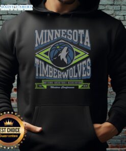 Cozy Nice Minnesota Timberwolves heater hoodie, perfect for fans, featuring team colors and logo for ultimate comfort.