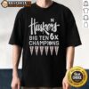 Alt Text: Nice Nebraska Cornhuskers Volleyball Big Ten 6X Champions 2025 T-Shirt featuring team colors and logo design.