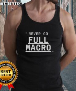 Nice Never Go Full Macro Underline Tank Top in vibrant colors, perfect for casual summer outfits and stylish layering.