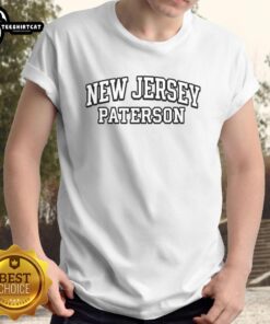 Stylish Nice New Jersey Paterson T-Shirt featuring vibrant graphics and comfortable fit, perfect for local pride.