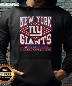 Cozy Nice New York Giants heater hoodie in team colors, perfect for game day or casual wear.
