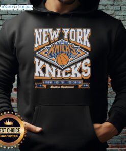 Nice New York Knicks Heater Hoodie in vibrant blue with team logo, perfect for fans looking to stay warm and stylish.