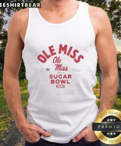 Nice Ole Miss Rebels Football tank top for 2025 Allstate Sugar Bowl in New Orleans, Louisiana, showcasing team spirit.