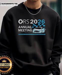 2026 Annual Meeting sweatshirt featuring NICE-ORS logo, perfect for showcasing team spirit and event participation.