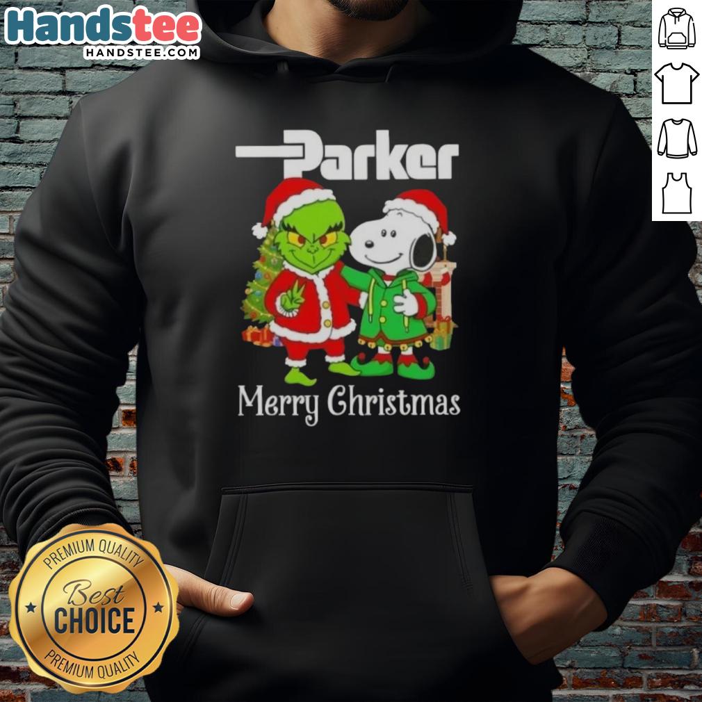 nice-parker-hannifin-x-grinch-and-snoopy-merry-christmas-hoodie Alt Text: Nice Parker Hannifin X Grinch and Snoopy Merry Christmas Hoodie featuring festive designs and vibrant colors.