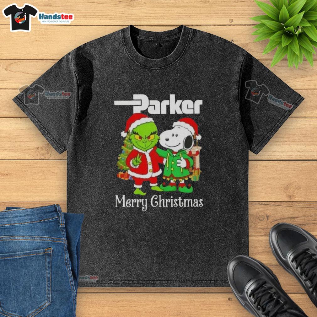 nice-parker-hannifin-x-grinch-and-snoopy-merry-christmas-washed-t-shirt Nice Parker Hannifin X Grinch and Snoopy Merry Christmas washed t-shirt featuring vibrant holiday graphics.