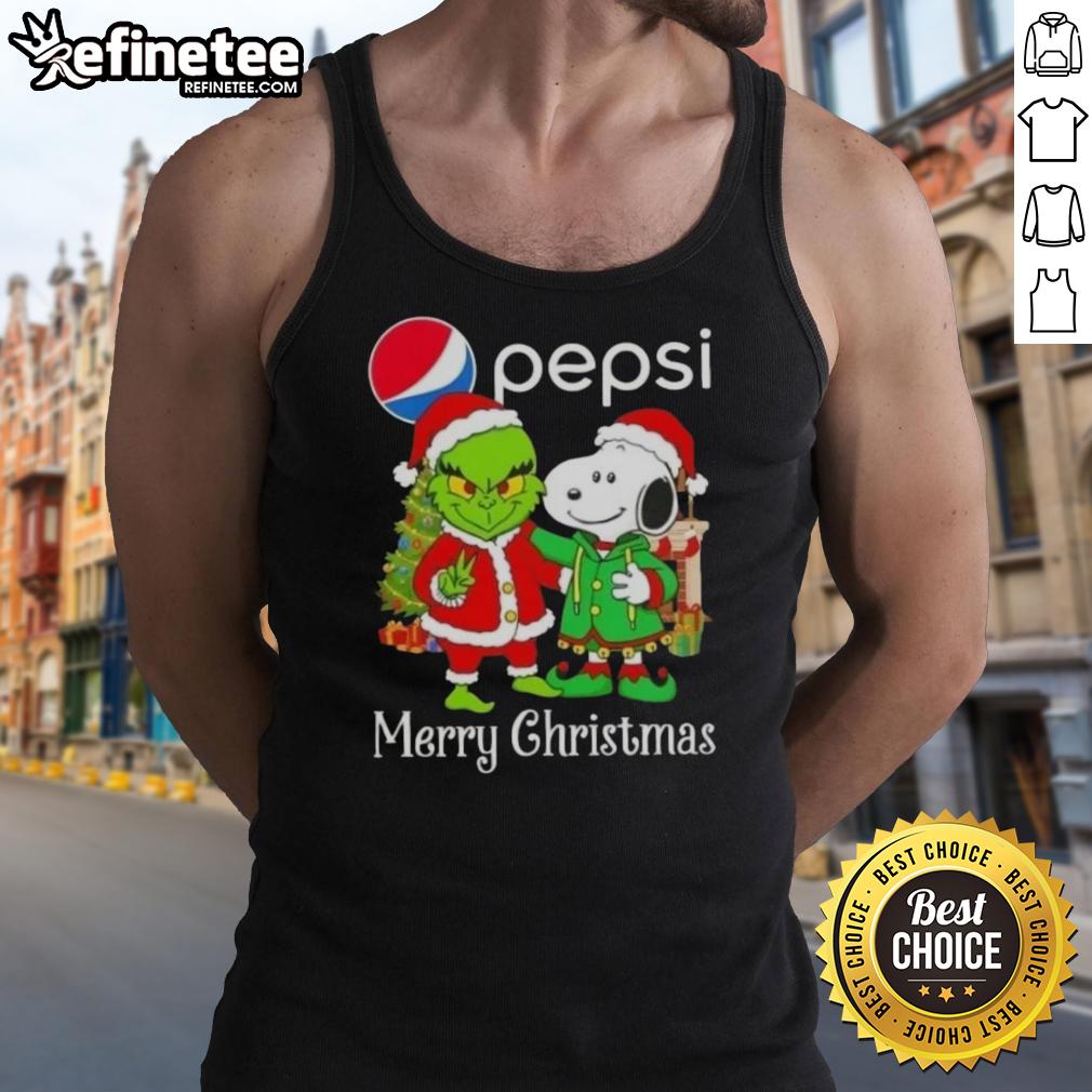 nice-pepsi-x-grinch-and-snoopy-merry-christmas-tank-top Nice Pepsi x Grinch and Snoopy Merry Christmas tank top featuring festive designs perfect for holiday celebrations.