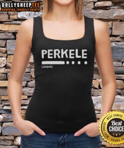Nice Perkele loading tank top featuring bold graphics and a comfortable fit, perfect for casual wear and workouts.