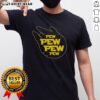 Nice Pew Pew Starship T-Shirt featuring a vibrant graphic design for sci-fi fans and space enthusiasts.
