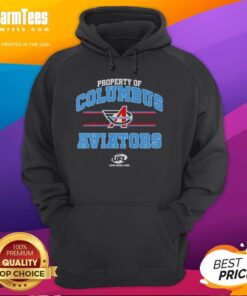 Columbus Aviators UFL logo hoodie showcasing stylish design for fans of the team. Perfect for game day wear!