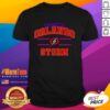 Orlando Storm UFL logo t-shirt design showcasing vibrant colors and team branding for fans of the Orlando Storm.