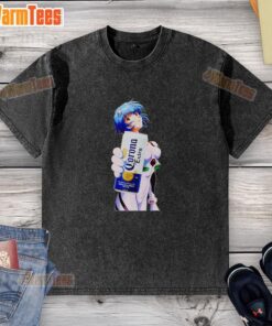 Nice Rei Corona Washed T-Shirt in a soft fabric, showcasing a stylish design perfect for casual wear.