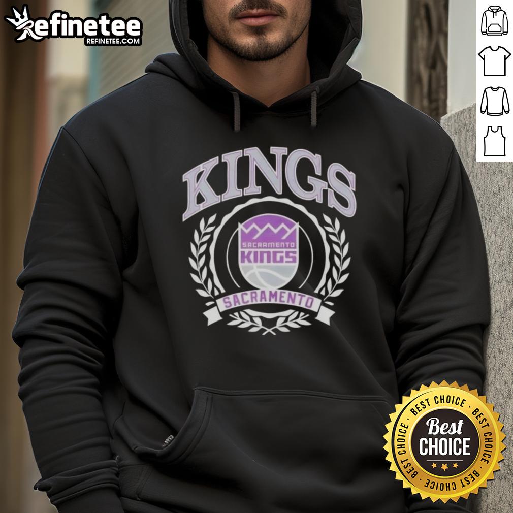 nice-sacramento-kings-national-basketball-association-crest-hoodie Alt Text: Stylish Sacramento Kings hoodie featuring the NBA crest, perfect for fans of the National Basketball Association.