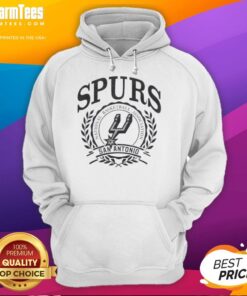 Nice San Antonio Spurs National Basketball Association crest hoodie featuring team colors and logo for basketball fans.