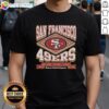 Alt Text: Nice San Francisco 49ers heater t-shirt featuring bold team logo and vibrant colors, perfect for fans on game day.