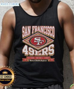 Stylish Nice San Francisco 49ers heater tank top featuring team colors and logo, perfect for game day or casual wear.