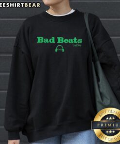 Scott Van Pelt Bad Beats signature sweatshirt featuring bold graphics and a comfortable fit for sports fans.