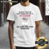 Funny 'Nice Sheep' T-Shirt featuring the quote about husbands and ears, perfect for humor lovers and gift ideas.