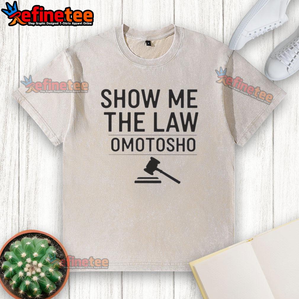 nice-show-me-the-law-omotosho-washed-t-shirt Nice Show Me The Law Omotosho washed t-shirt featuring bold graphic design and comfortable fit for casual wear.