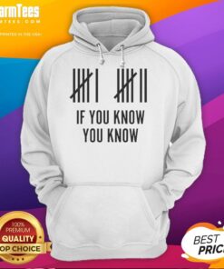 Stylish Nice Six Seven If You Know You Know hoodie in black, perfect for casual wear and street fashion enthusiasts.