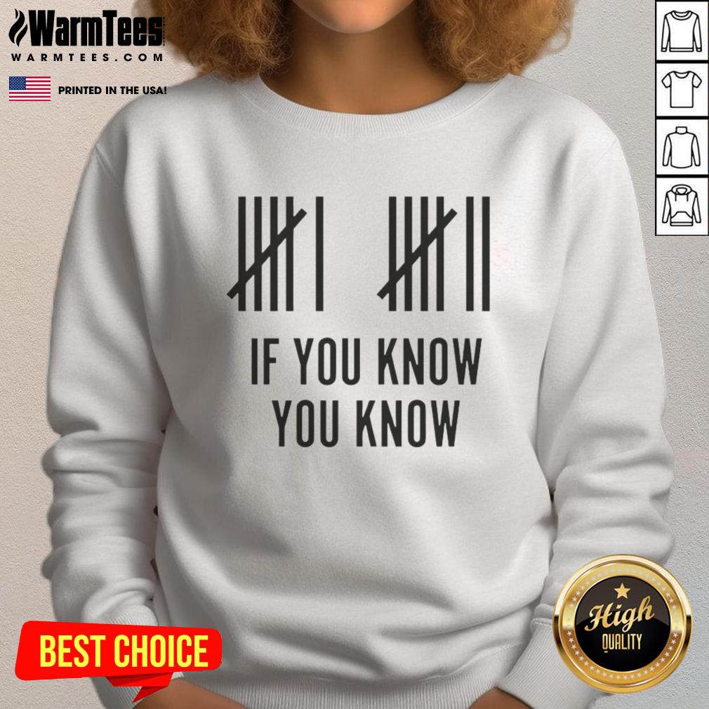 nice-six-seven-if-you-know-you-know-sweatshirt Stylish Nice Six Seven If You Know You Know sweatshirt in black, perfect for casual wear and street style fashion.