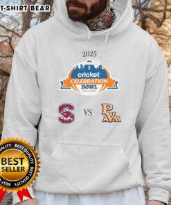 2025 Celebration Bowl hoodie featuring Nice South Carolina State Bulldogs vs Prairie View A&M Panthers design.