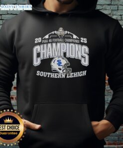 Nice Southern Lehigh PIAA 4A Football Champions hoodie showcasing team pride and championship spirit.
