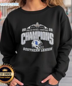 Nice Southern Lehigh PIAA 4A Football Champions sweatshirt showcasing team pride and championship spirit.