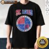 Stylish St Louis t-shirt featuring St Louis Cardinals, Blues, Battlehawks, and City SC logos, perfect for sports fans.