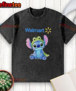 Cosplay of Crocodile from Nice Stitch on a Walmart washed t-shirt, showcasing vibrant colors and detailed design.