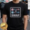Nice Swap FM Logo T-Shirt featuring a vibrant logo design, perfect for fans and casual wear enthusiasts.