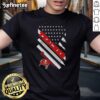 Nice Tampa Bay Buccaneers Football X Teacher American Flag T-Shirt