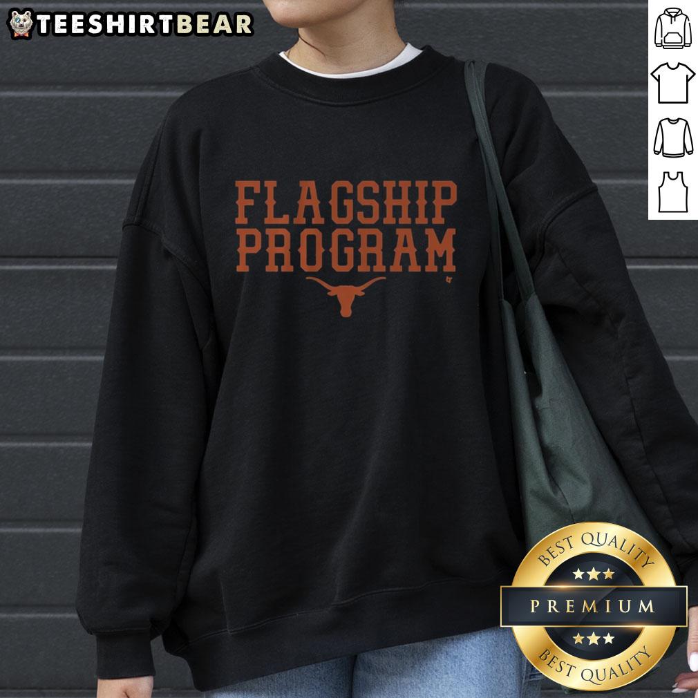 nice-texas-football-flagship-program-sweatshirt Nice Texas Football flagship program sweatshirt featuring team colors and logo, perfect for fans and supporters.