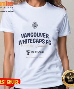 Nice Vancouver Whitecaps FC Own the Summit 2025 ladies tee featuring stylish design and vibrant team colors.