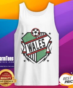 Stylish Nice Wales Qatar soccer tank top featuring vibrant colors and a trendy design, perfect for sports fans.