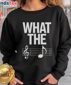 Cozy 'Nice What The Sol Fa Sweatshirt' featuring vibrant colors and stylish design, perfect for music lovers and casual wear.