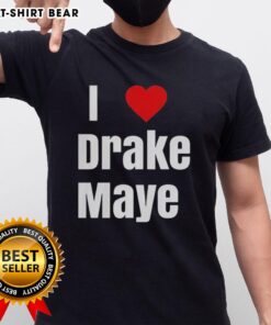 Nice Will Campbell I Love Drake Maye T-Shirt featuring bold graphics celebrating the popular quarterback.