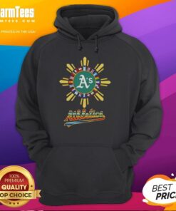 Official 2025 Oakland Athletics Baseball x Hispanic hoodie featuring vibrant team colors and stylish design for fans.