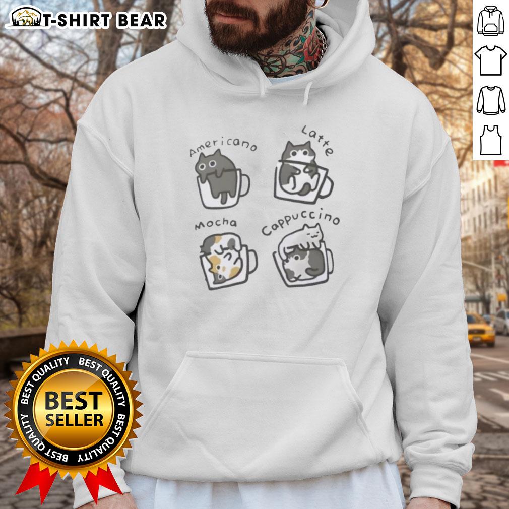 Official Cat Puccino Coffee Cats Cute Hoodie Official Cat-Puccino Coffee Cats Cute Hoodie featuring adorable cat graphics for coffee lovers and cat enthusiasts.