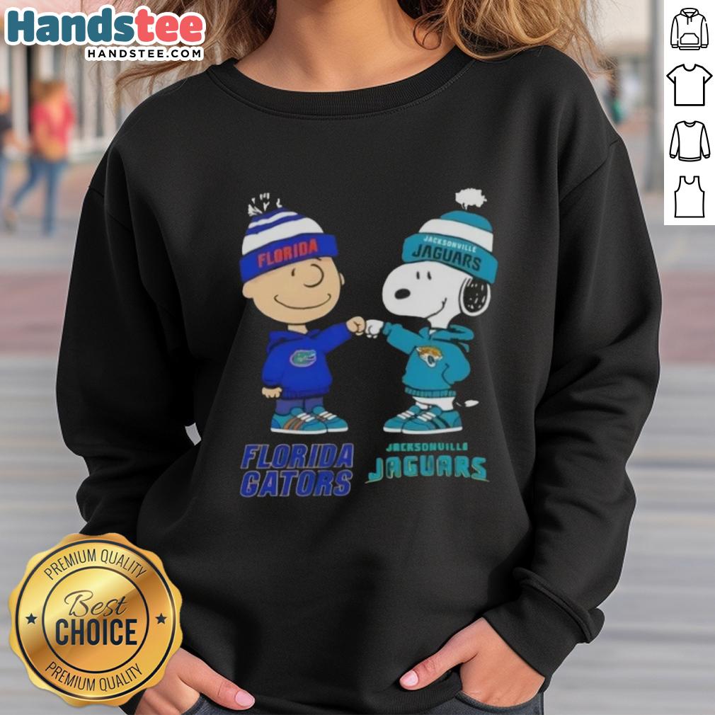 official-charlie-brown-fist-bump-snoopy-florida-gators-x-jacksonville-jaguars-sweatshirt Official Charlie Brown fist bump with Snoopy on Florida Gators x Jacksonville Jaguars sweatshirt, perfect for fans.