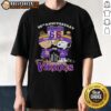 Official Charlie Brown X Snoopy 66th Anniversary Minnesota Vikings Skyline T-Shirt, celebrating 1960-2026.