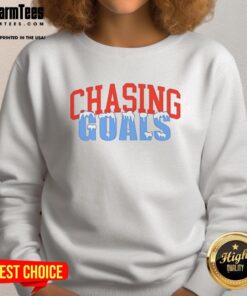 Official Chasing Goals Ice Sweatshirt in stylish design, perfect for comfort and motivation during workouts and daily wear.