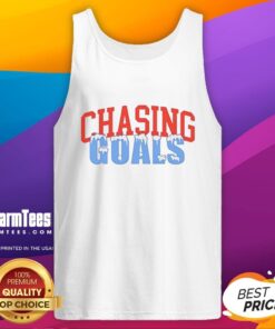 Official Chasing Goals Ice Tank Top for women, perfect for workouts and casual wear, featuring a stylish design and comfortable fit.