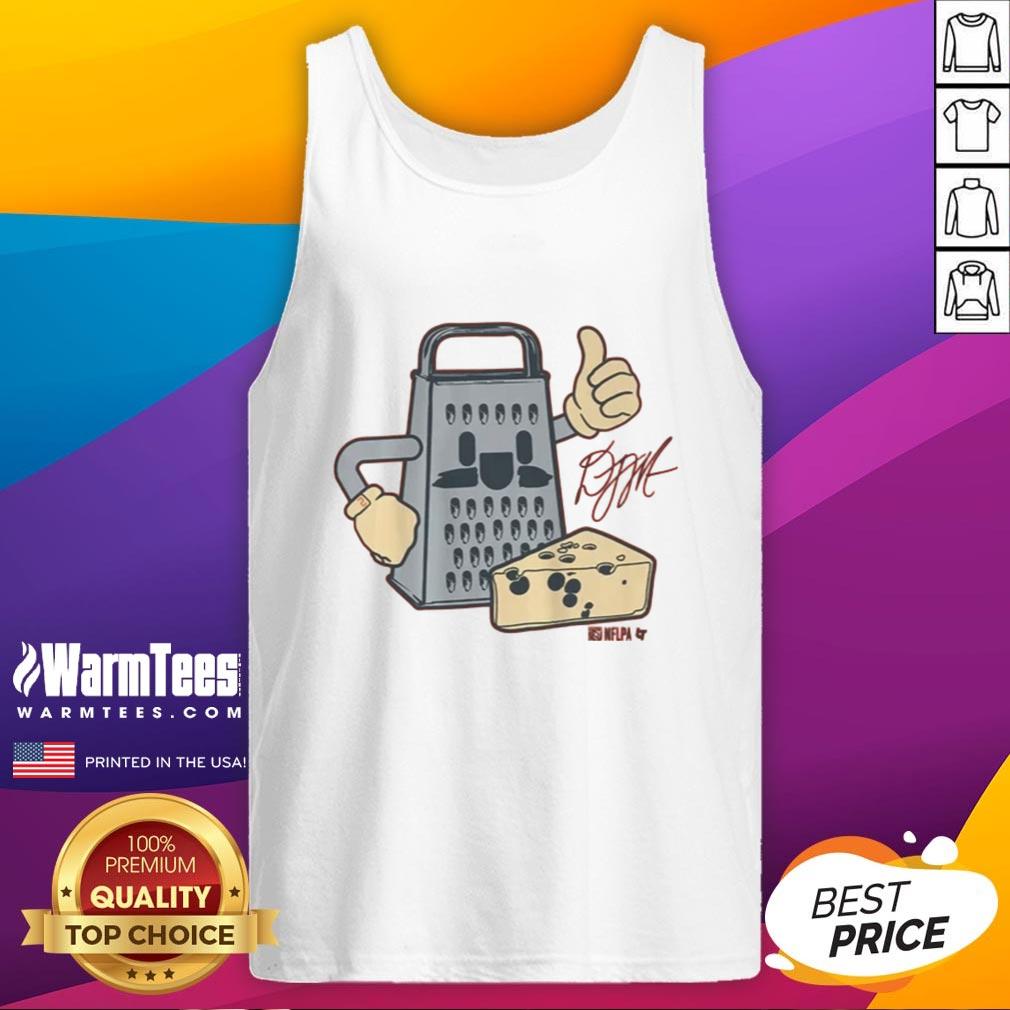 official-d-j-moore-cheese-grater-tank-top Official D.J. Moore Cheese Grater Tank Top featuring a unique cheese grater graphic, perfect for fans and summer wear.