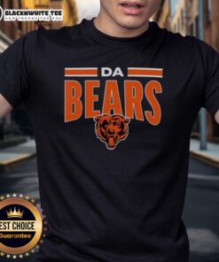 Official Da Bears Chicago Bears Football T-Shirt featuring team logo and colors, perfect for fans and game day.