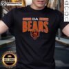 Official Da Bears Chicago Bears Football T-Shirt featuring team logo and colors, perfect for fans and game day.