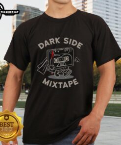Official Dark Side Mixtape T-Shirt featuring bold graphics and a stylish design, perfect for music lovers and fashion enthusiasts.